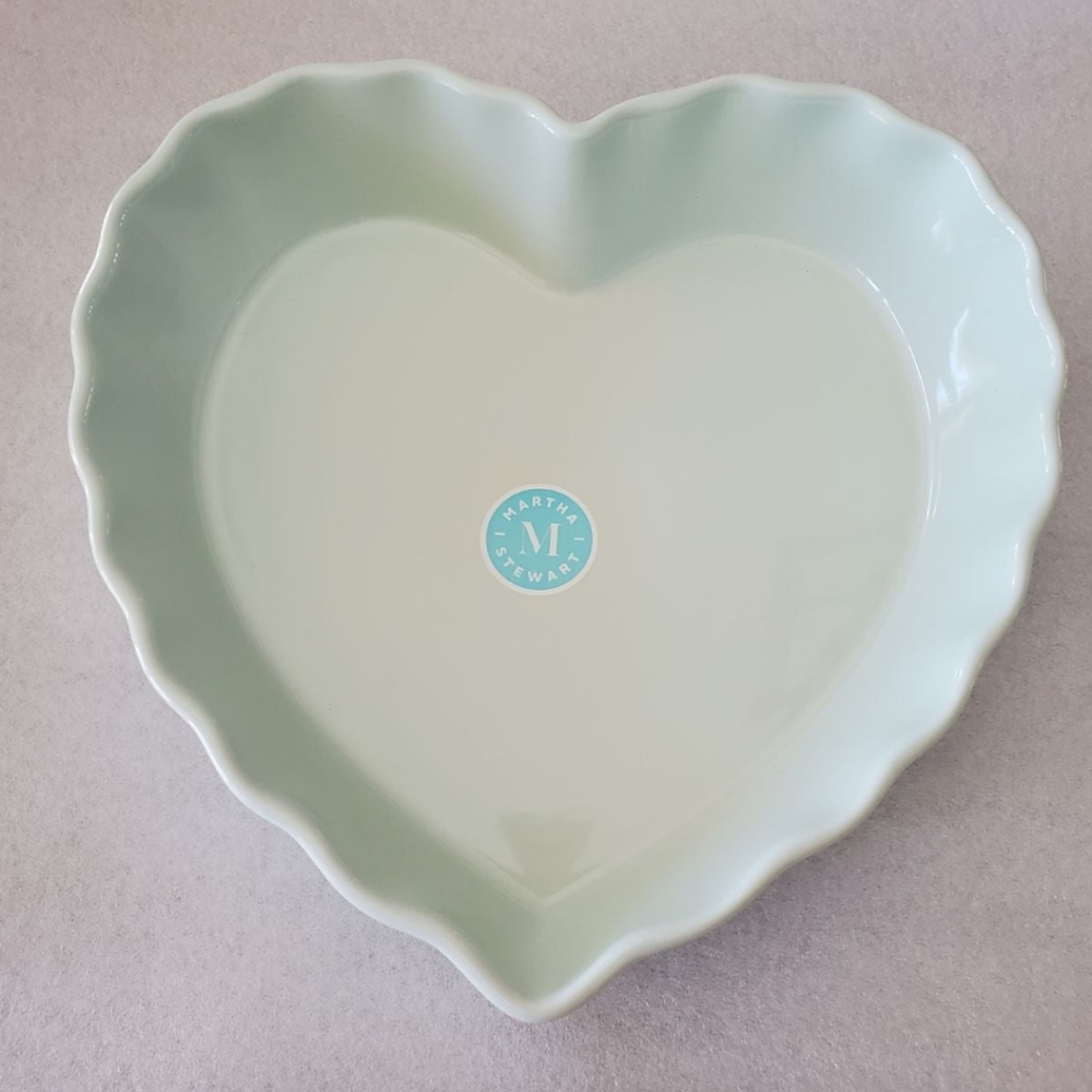 Martha Stewart Heart Stoneware Baker